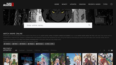 animesuge website